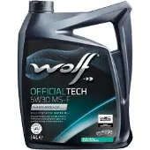 WOLF Moottoriöljy OFFICIALTECH 5W30 MS-F 4L. 5w-30