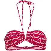 LASCANA Bikinitoppi vaaleanpunainen / magenta / valkoinen