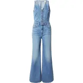Levi's Dnm Vest Widelg Jumpsuit Own I - Blue - 29
