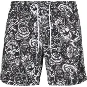 Urban Classics Uimashortsit musta / valkoinen