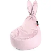 QUBO Baby Rabbit Petale -säkkituoli, vaaleanpunainen