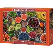 Castorland Table Full of Superfood 2000p palapeli