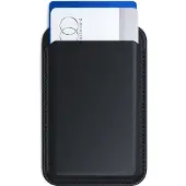 Satechi Vegan-Leather Magnetic Wallet Stand -lompakko, Sininen