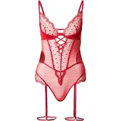 Hunkemoller Body 'Cordelie' punainen