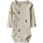 Name it Nbntolla Ls Wrap Body - Beige - 80