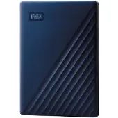 Western Digital 2TB My Passport for Mac, ulkoinen 2.5" kiintolevy, USB 3.0, tummansininen/musta