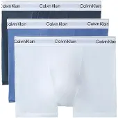 Calvin Klein Relaxed Fit Trunk 3Pk - Blue - XL