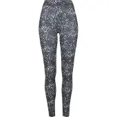 Urban Classics Leggingsit musta / valkoinen