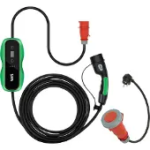 Wave EV 3-vaiheinen sähköauton latauslaite ja Suko adapteri -tuotepaketti