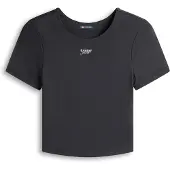 Tommy Hilfiger Tjw Slim Sh Silver Script Tee - Black - XS