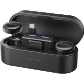 Boya BOYALINK 3-02 Langattomat mikrofonit 2.4GHz USB-C - musta