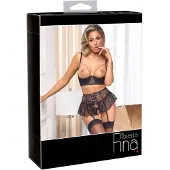 Abierta Fina Seksi seksikkäitä alusvaatteita, musta