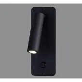 ACB Aron upotettava LED seinävalaisin 3W 3000K 19cm musta