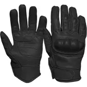 Mil-Tec Tactical Leather Gloves (Size: Medium)