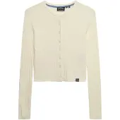 Superdry Lw Essential Cardigan - Cream - 14