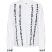 Cream Crtiana Blouse - White - 34