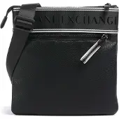 Armani Exchange for man. XM002610AF22662UC001 Combi shoulder bag black (OSFA), Casual, Polyurethane