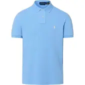 Ralph Lauren Basic Mesh-Ssl-Knt - Blue - XXL