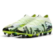 Puma Future 9 Ultimate Fg Creativity - Keltainen/mint Jelly/valkoinen/musta - Nurmi (Fg), koko 47