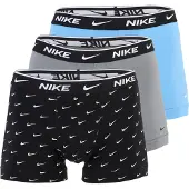 Nike Underwear Cotton Stretch Trunk 3Pk - Black - M