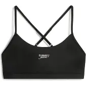 Tommy Hilfiger Tjw Sp Crp Silver Script Bra - Black - L