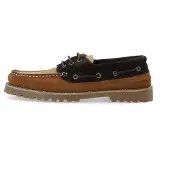 Bianco Biagreg Boat Shoe Suede - Brown - 45