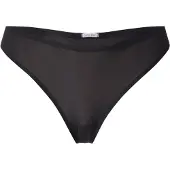 Calvin Klein Underwear Stringit 'Perfectly Fit Ultralight' musta