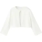 Mango Openwork Detail Knit Cardigan - Cream - 110