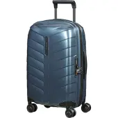 Samsonite Attrix 4-pyöräinen Käsimatkatavara 55 cm Laajennettava Sininen