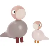 Kay Bojesen Denmark - Lintupari Liv & Lykke 11 cm Vaaleanpunainen