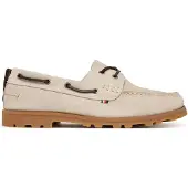 Tommy Hilfiger Hilifger Light Sde Boat Shoe - Cream - 40