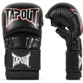 TAPOUT Urheilukäsineet 'Brawl' punainen / musta / valkoinen