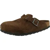 Birkenstock Boston Bs Suede Leather Klompit
