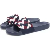 Tommy Hilfiger for woman. FW0FW09203 Maezie flip flops navy (36), Beachwear