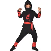 Amscan Lasten ninja-soturi rooliasu