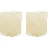 House Doctor - Curl Kynttilälyhty 10x11,5 cm 2 kpl Beige