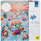 Peliko Terttu Raja-aho Talven iloja 1000p palapeli