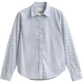 Gant Reg Classic Poplin Striped Shirt - Blue - 44