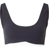 Abercrombie & Fitch Urheilurintaliivit musta / valkoinen