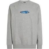O'Neill Essentials 90'S Logo Crew Neulepaita harmaa, L