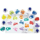 Colorations - Easy Grip Traffic Stamps 14pcs.