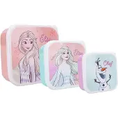 Disney Frozen Eväsrasiat Let's Eat 3-in-1, Vaaleanpunainen