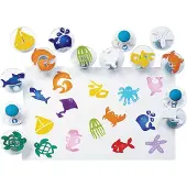 Colorations - Easy Grip Sea Life Stamps 14pcs.