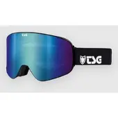 TSG Four Solid Black-Blue Laskettelulasit solid black / blue Koko Uni