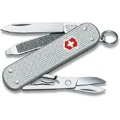 Victorinox Classic Alox Silver Metallic One Size