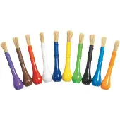 Colorations - Easy-Grip Paint Brushes 10 pcs.
