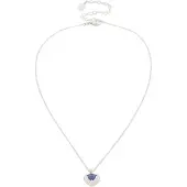 Swarovski Ketju smaragdi / hopea / läpinäkyvä