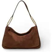 Twinset for woman. 261TD8560 Large brown Liliane bag (OSFA), Casual, Leather
