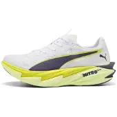 Puma Deviate NITRO Elite 4 White Yellow SS26 Women, Size 38 - EUR