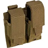 Red Rock Outdoor Gear Double Pistol Mag Pouch Coyote